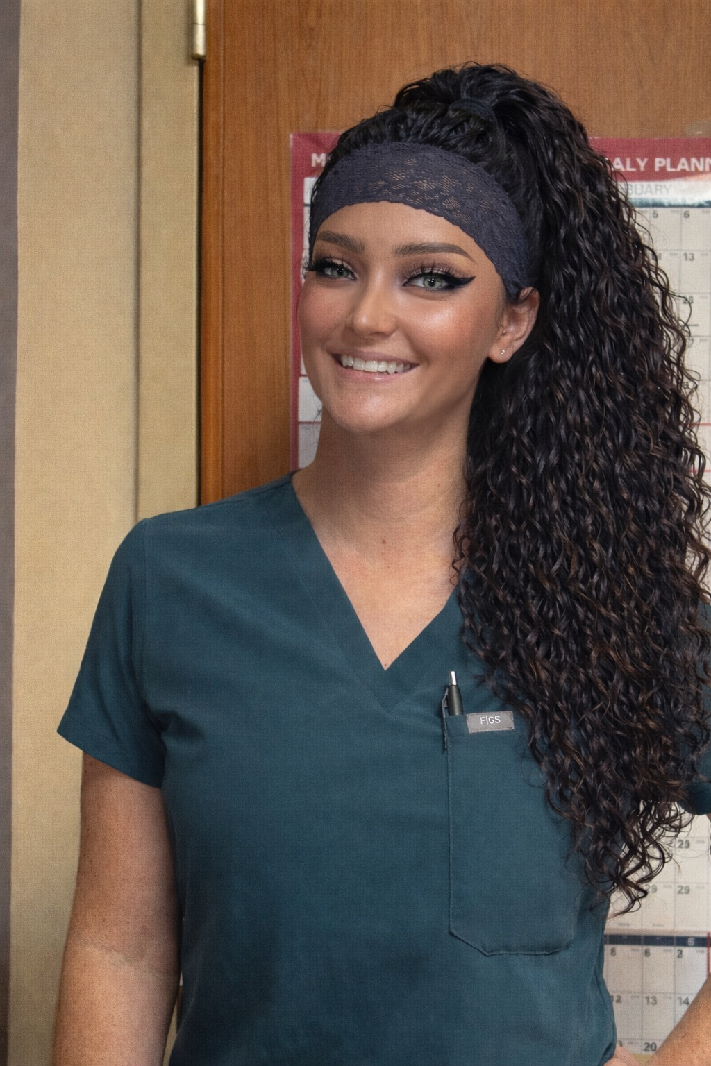 ZahBella Effortless Curly Headband Wig
