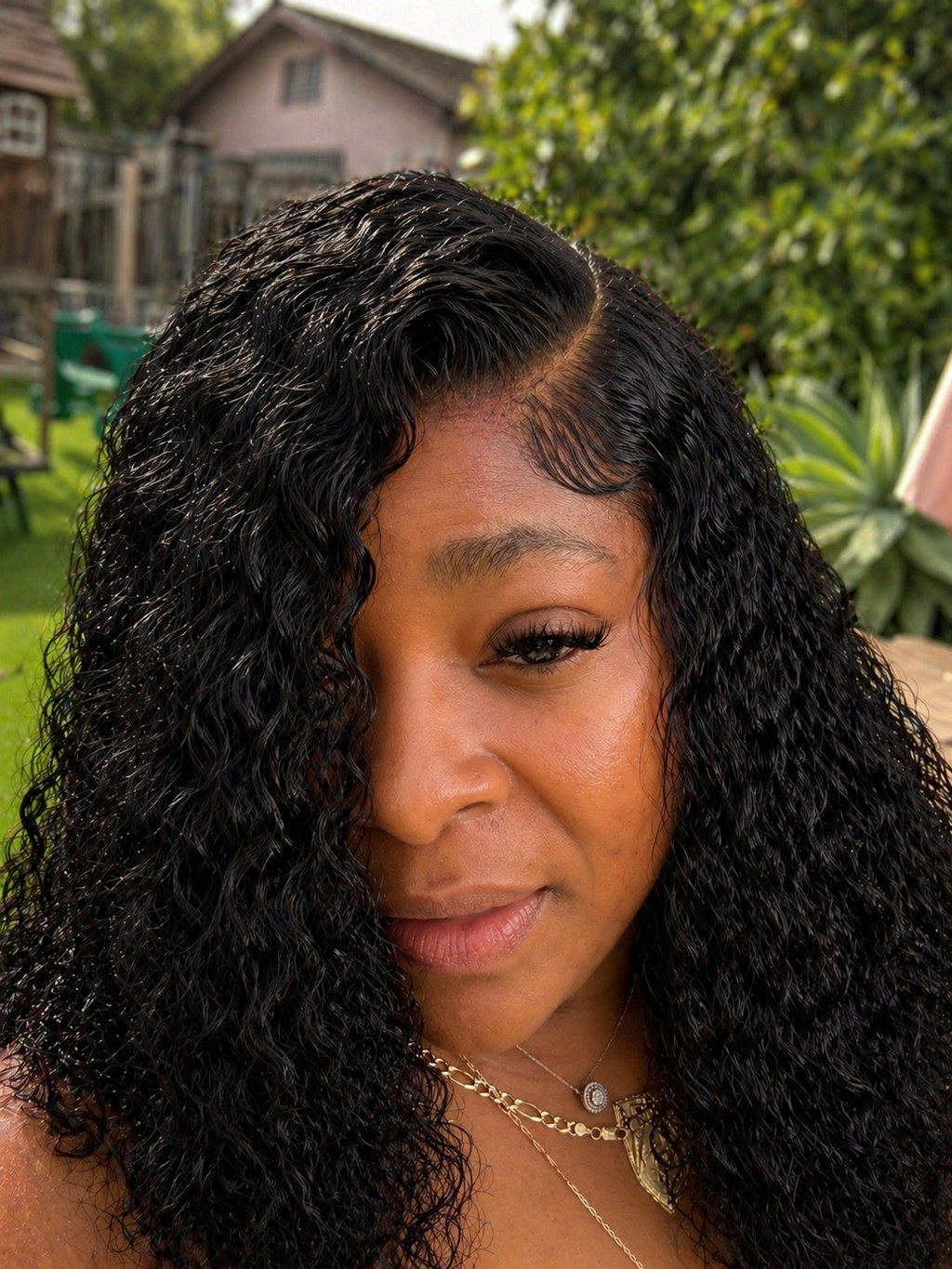 Effortless Bella™ Glueless Drip Shake & Go Wig