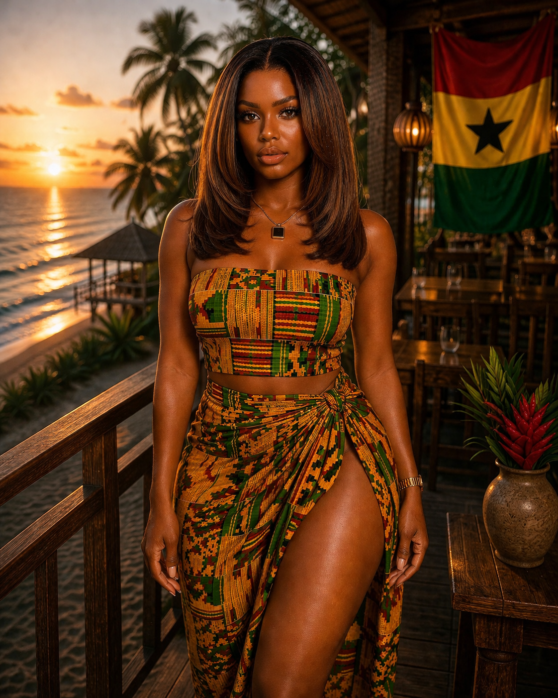 ZahBella Royal Chestnut Bob Glueless Drawstring Wig (180% Density
