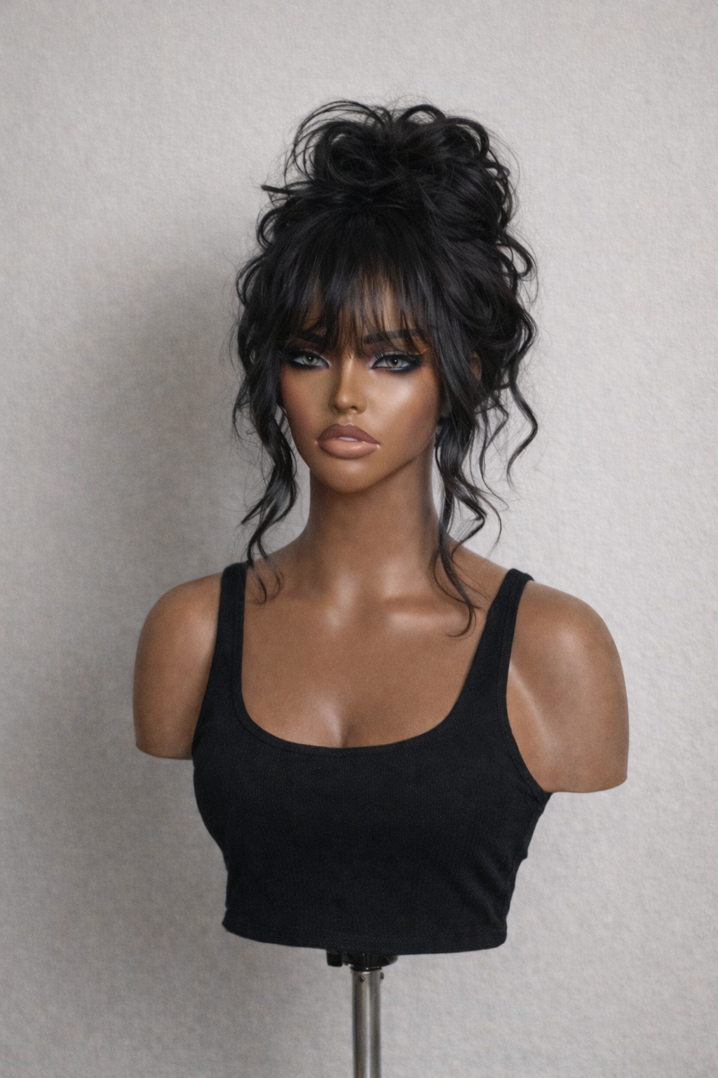 Throw On & Go Drip Bang Wig