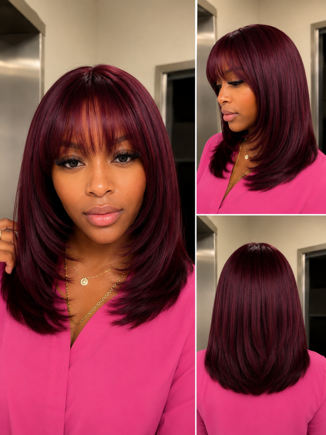 ZahBella Ruby Rush Layers Wig