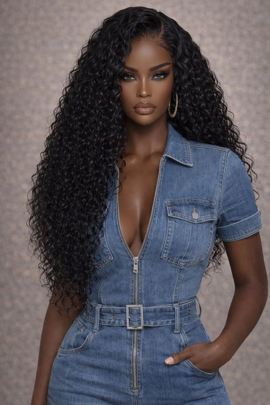ZahBella Luxe Curly Wig