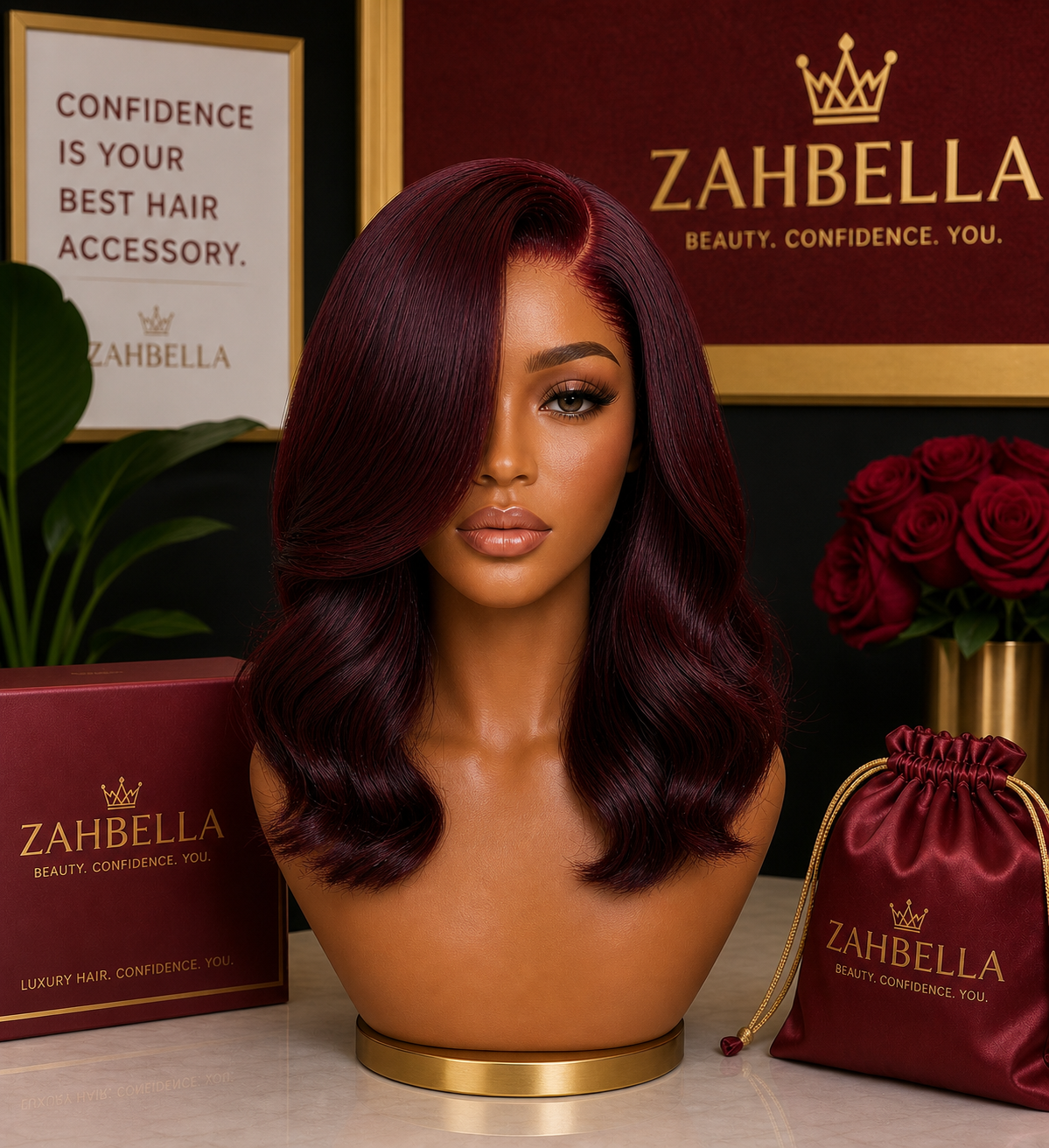 ZahBella Velvet Loose Wave Wig
