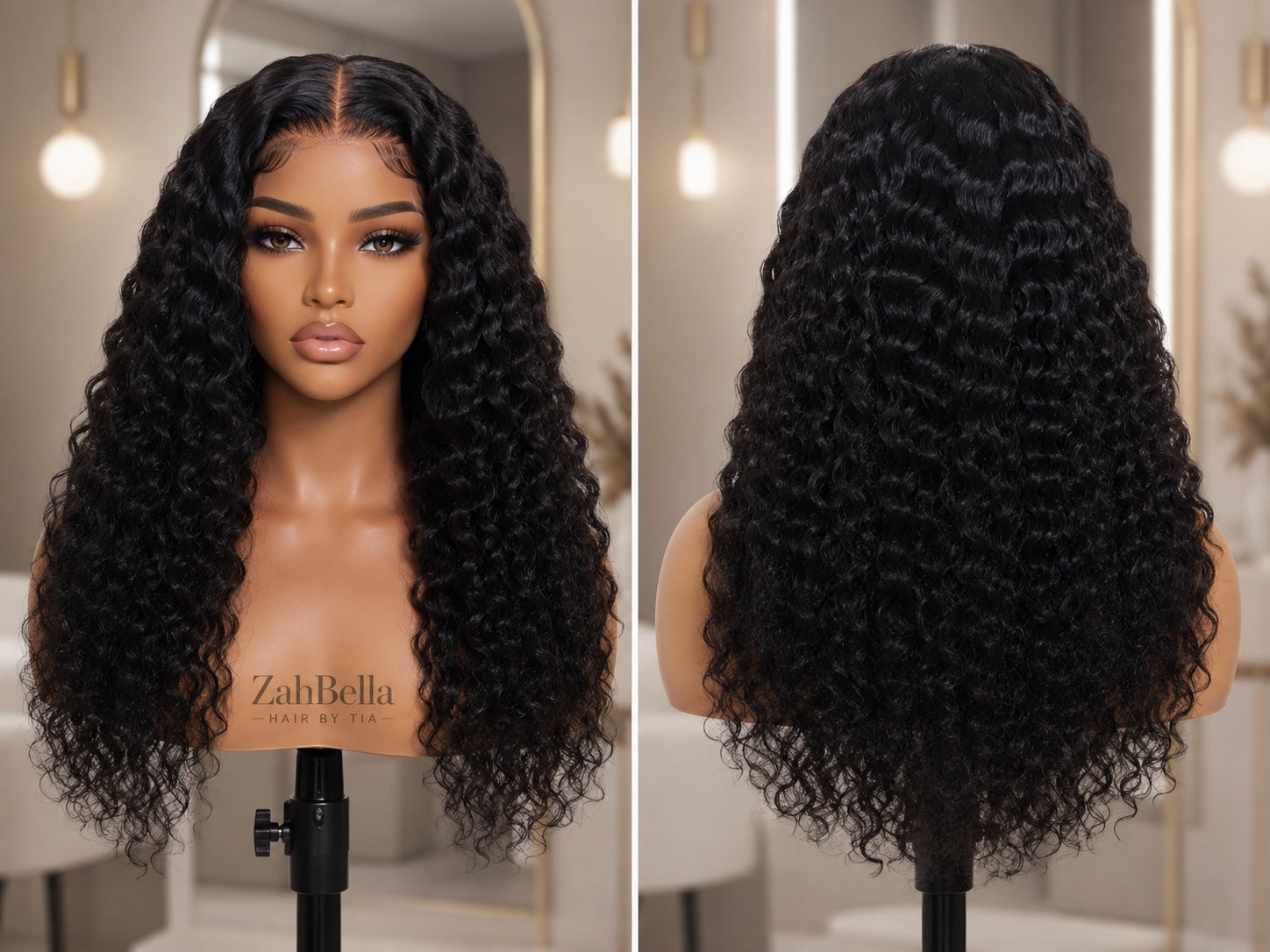 ZahBella Signature Crimp Wave Wig