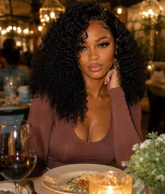 ZahBella Allure  Face-Framing Curly Wig